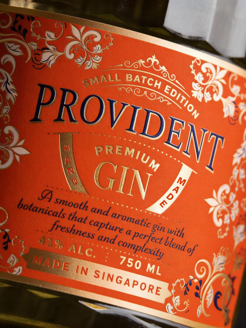 Provident | Design étiquette